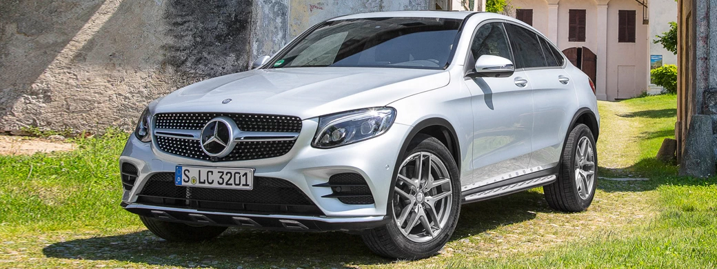 Cars wallpapers Mercedes-Benz GLC 300 4MATIC Coupe AMG Line - 2016 - Car wallpapers