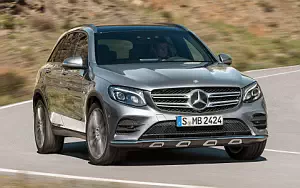 Cars wallpapers Mercedes-Benz GLC 350 e 4MATIC Edition 1 AMG Line - 2015