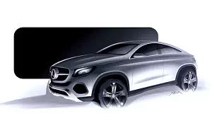 Cars wallpapers Mercedes-Benz GLE 350 d 4MATIC Coupe - 2009