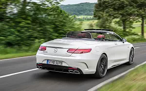 Cars wallpapers Mercedes-AMG S 63 4MATIC+ Cabriolet - 2017