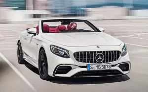 Cars wallpapers Mercedes-AMG S 63 4MATIC+ Cabriolet - 2017