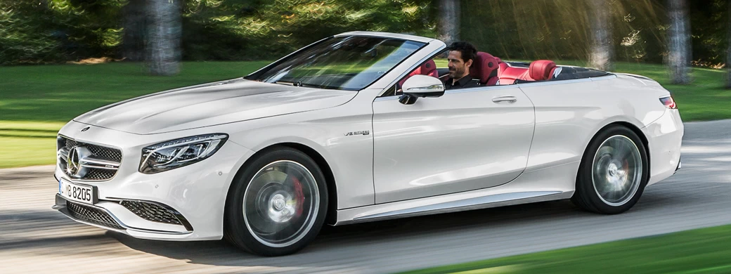 Cars wallpapers Mercedes-AMG S 63 4MATIC Cabriolet - 2015 - Car wallpapers