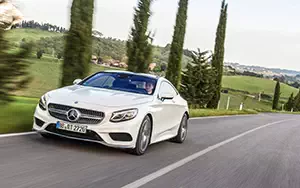 Cars wallpapers Mercedes-Benz S500 Coupe 4MATIC AMG Sports Package - 2014