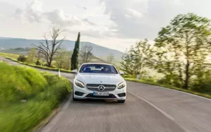 Cars wallpapers Mercedes-Benz S500 Coupe 4MATIC AMG Sports Package - 2014
