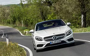 Cars wallpapers Mercedes-Benz S500 Coupe 4MATIC AMG Sports Package - 2014