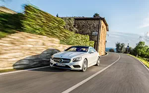 Cars wallpapers Mercedes-Benz S500 Coupe 4MATIC AMG Sports Package - 2014