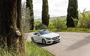 Cars wallpapers Mercedes-Benz S500 Coupe 4MATIC AMG Sports Package - 2014