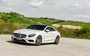 Cars wallpapers Mercedes-Benz S500 Coupe 4MATIC AMG Sports Package - 2014