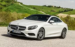 Cars wallpapers Mercedes-Benz S500 Coupe 4MATIC AMG Sports Package - 2014