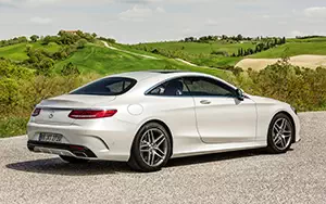 Cars wallpapers Mercedes-Benz S500 Coupe 4MATIC AMG Sports Package - 2014
