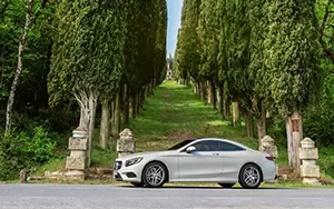 Cars wallpapers Mercedes-Benz S500 Coupe 4MATIC AMG Sports Package - 2014