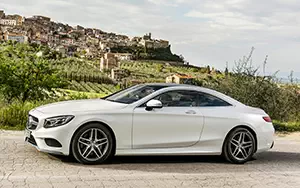 Cars wallpapers Mercedes-Benz S500 Coupe 4MATIC AMG Sports Package - 2014