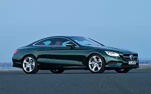 Cars wallpapers Mercedes-Benz S500 Coupe 4MATIC - 2014