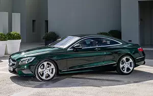 Cars wallpapers Mercedes-Benz S500 Coupe 4MATIC - 2014