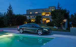 Cars wallpapers Mercedes-Benz S500 Coupe 4MATIC - 2014