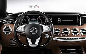 Cars wallpapers Mercedes-Benz S500 Coupe 4MATIC - 2014