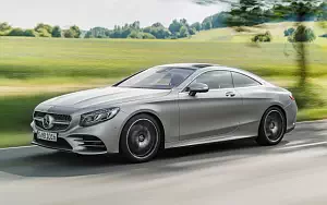 Cars wallpapers Mercedes-Benz S 560 Coupe AMG Line - 2017