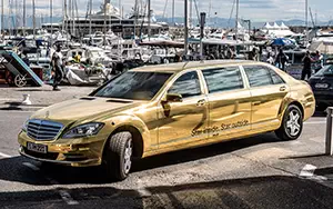 Cars wallpapers Mercedes-Benz S-class Pullman Festival de Cannes - 2012