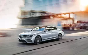 Cars wallpapers Mercedes-Benz S-class AMG Line - 2017