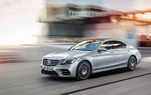 Cars wallpapers Mercedes-Benz S-class AMG Line - 2017