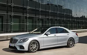 Cars wallpapers Mercedes-Benz S-class AMG Line - 2017