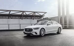 Cars wallpapers Mercedes-AMG S 63 E Performance (Cashmere White Magno) - 2023