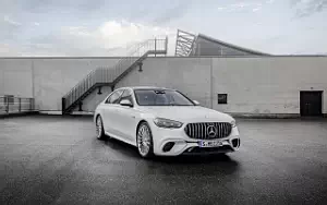 Cars wallpapers Mercedes-AMG S 63 E Performance (Cashmere White Magno) - 2023
