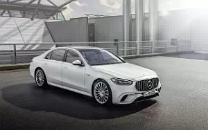 Cars wallpapers Mercedes-AMG S 63 E Performance (Cashmere White Magno) - 2023