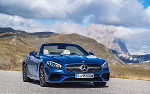 Cars wallpapers Mercedes-Benz SL 500 AMG Line - 2015