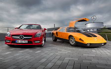 Cars wallpapers Mercedes-Benz SLK250 CDI and C111 II D - 2011