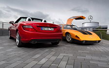 Cars wallpapers Mercedes-Benz SLK250 CDI and C111 II D - 2011