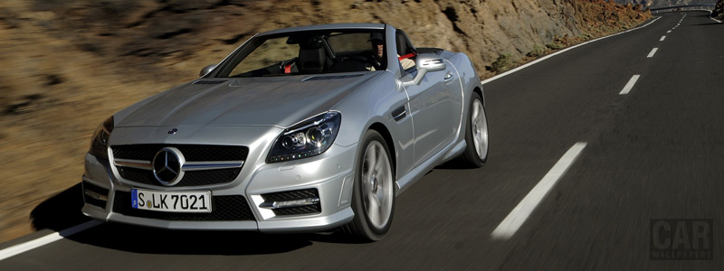 Cars wallpapers Mercedes-Benz SLK250 iridium silver - 2011 - Car wallpapers