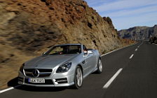 Cars wallpapers Mercedes-Benz SLK250 iridium silver - 2011