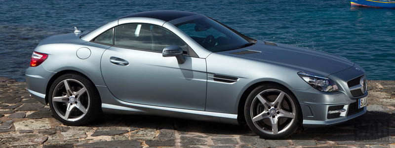 Cars wallpapers Mercedes-Benz SLK350 designo magno - 2011 - Car wallpapers