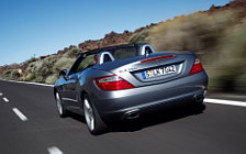 Cars wallpapers Mercedes-Benz SLK350 iridium silver - 2011