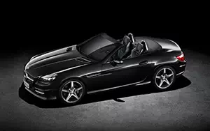 Cars wallpapers Mercedes-Benz SLK350 AMG Sports Package CarbonLOOK Edition - 2014