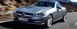 Mercedes-Benz SLK350 iridium silver - 2011