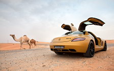 Cars wallpapers Mercedes-Benz SLS AMG Desert Gold - 2010