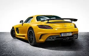 Cars wallpapers Mercedes-Benz SLS AMG Coupe Black Series Solarbeam - 2012