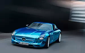 Cars wallpapers Mercedes-Benz SLS AMG Coupe Electric Drive - 2012