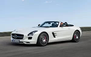 Cars wallpapers Mercedes-Benz SLS AMG GT Roadster - 2012