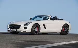 Cars wallpapers Mercedes-Benz SLS AMG GT Roadster - 2012