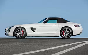 Cars wallpapers Mercedes-Benz SLS AMG GT Roadster - 2012