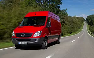 Cars wallpapers Mercedes-Benz Sprinter Panel Van Medium High Roof - 2012