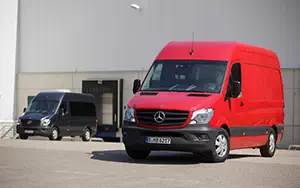 Cars wallpapers Mercedes-Benz Sprinter Panel Van Medium High Roof - 2013