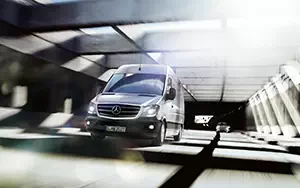 Cars wallpapers Mercedes-Benz Sprinter Panel Van Medium High Roof - 2013