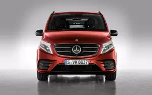 Cars wallpapers Mercedes-Benz V-class Designo Hyacinth Red Metallic - 2017