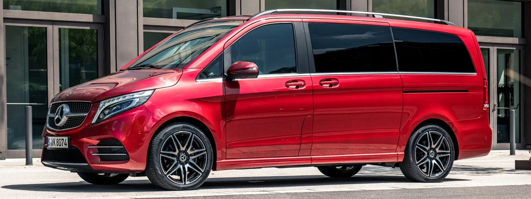 Cars wallpapers Mercedes-Benz V 300 d 4MATIC AMG Line - 2019 - Car wallpapers
