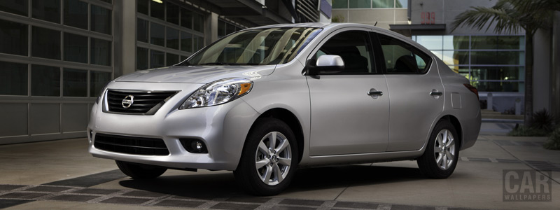 Cars wallpapers Nissan Versa - 2012 - Car wallpapers