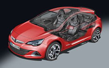 Cars wallpapers Opel Astra OPC - 2012